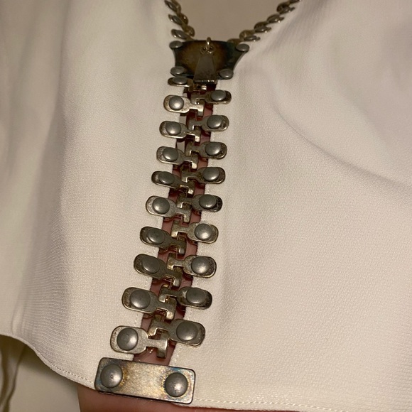 Vintage Runway Claude Montana Oversized Zipper Cropped top Archival - Picture 6 of 11